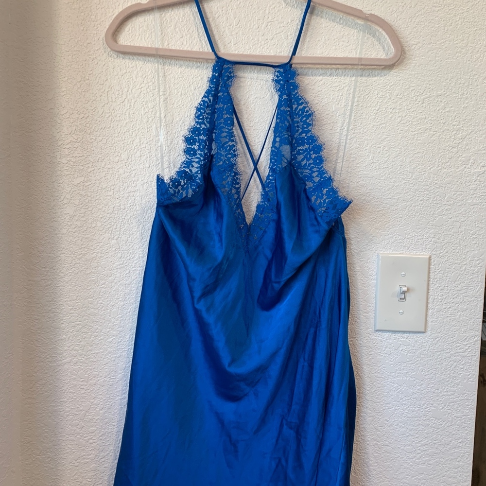 VS Intimates Lace Silk Nightie